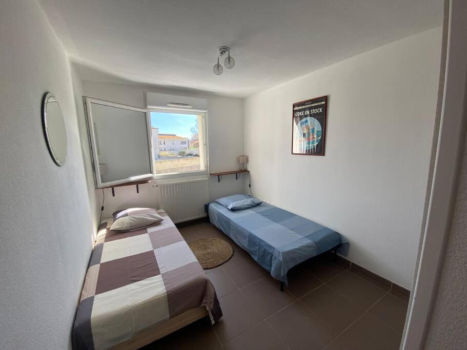Appartement Cosy T3 Gare Terrasse + Parking à Sète Extérieur photo