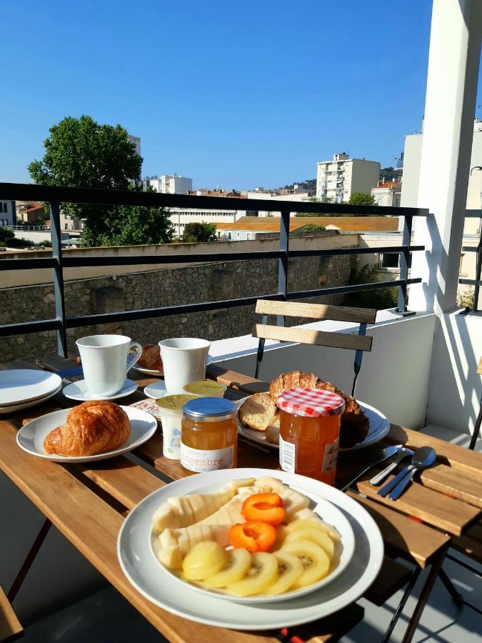 Appartement Cosy T3 Gare Terrasse + Parking à Sète Extérieur photo